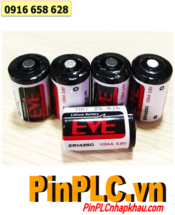 Pin EVE ER14250, Pin nuôi nguồn EVE ER14250 lithium 3.6v  1/2AA 1200mAh chính hãng 